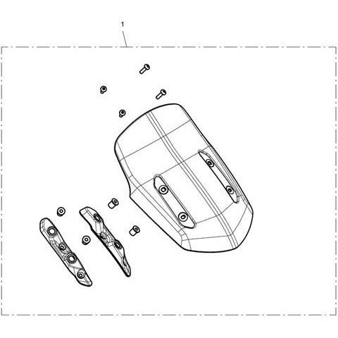 Triumph Sport Screen A9700999