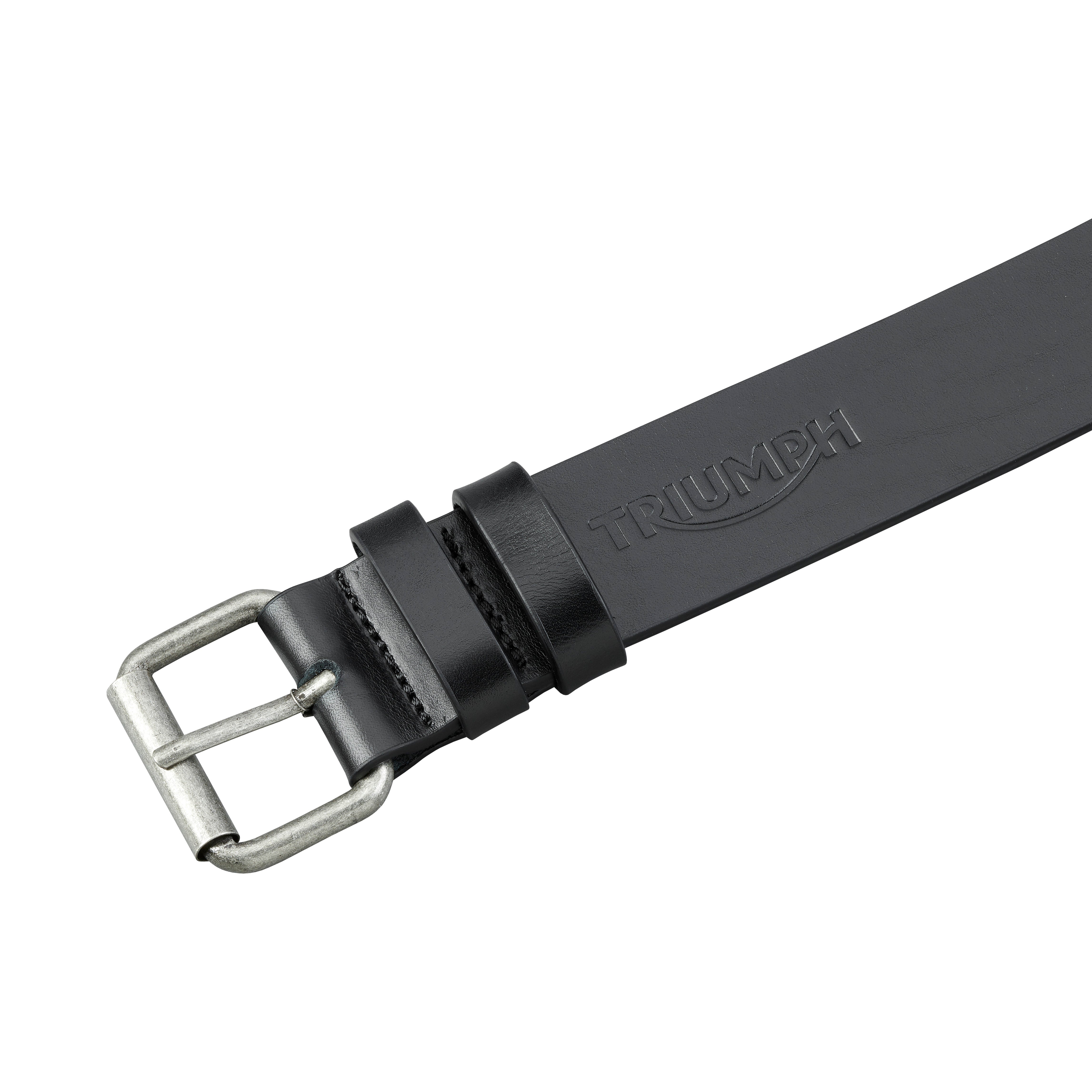 Triumph Square Buckle Leather Belt