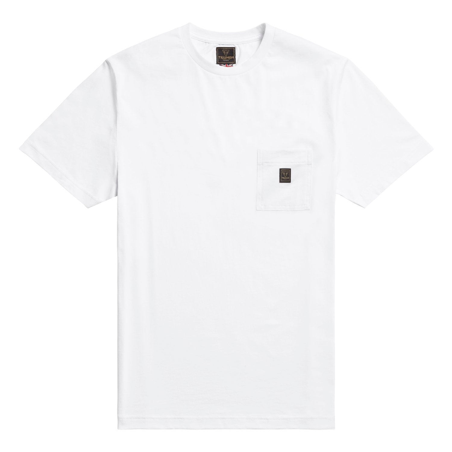Triumph Mens Ditchling T Shirt - White