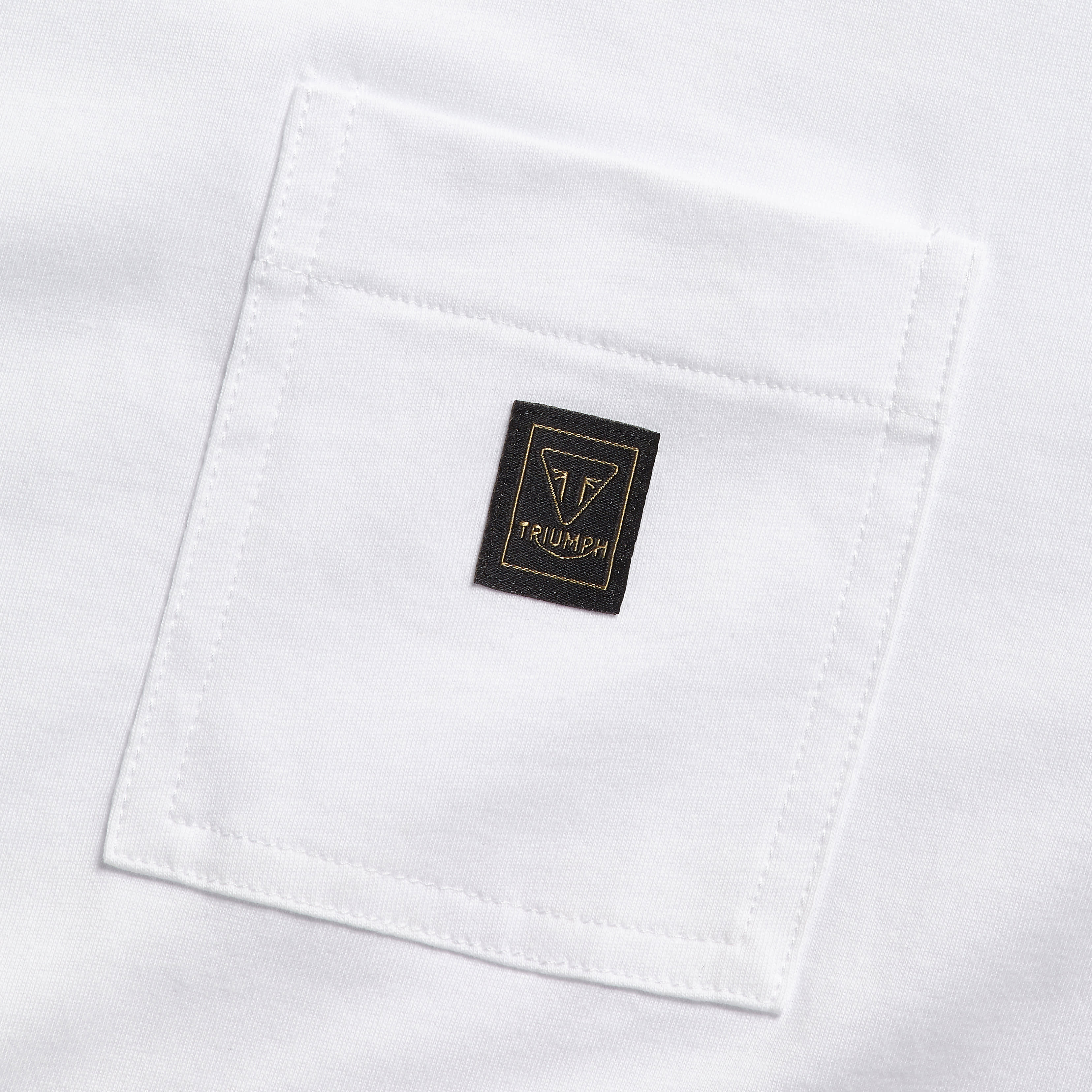 Triumph Mens Ditchling T Shirt - White