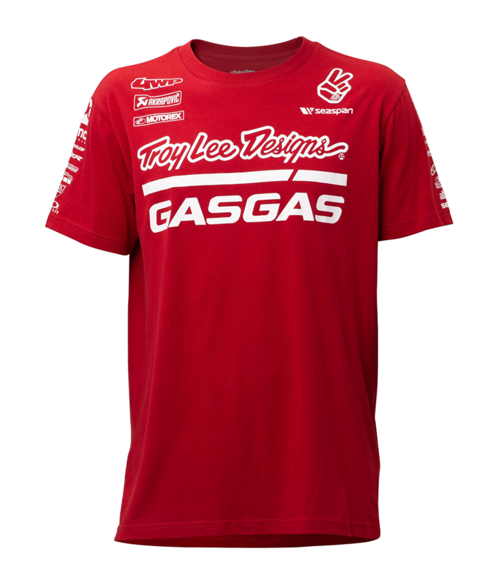 TLD GASGAS TEAM TEE DARK RED