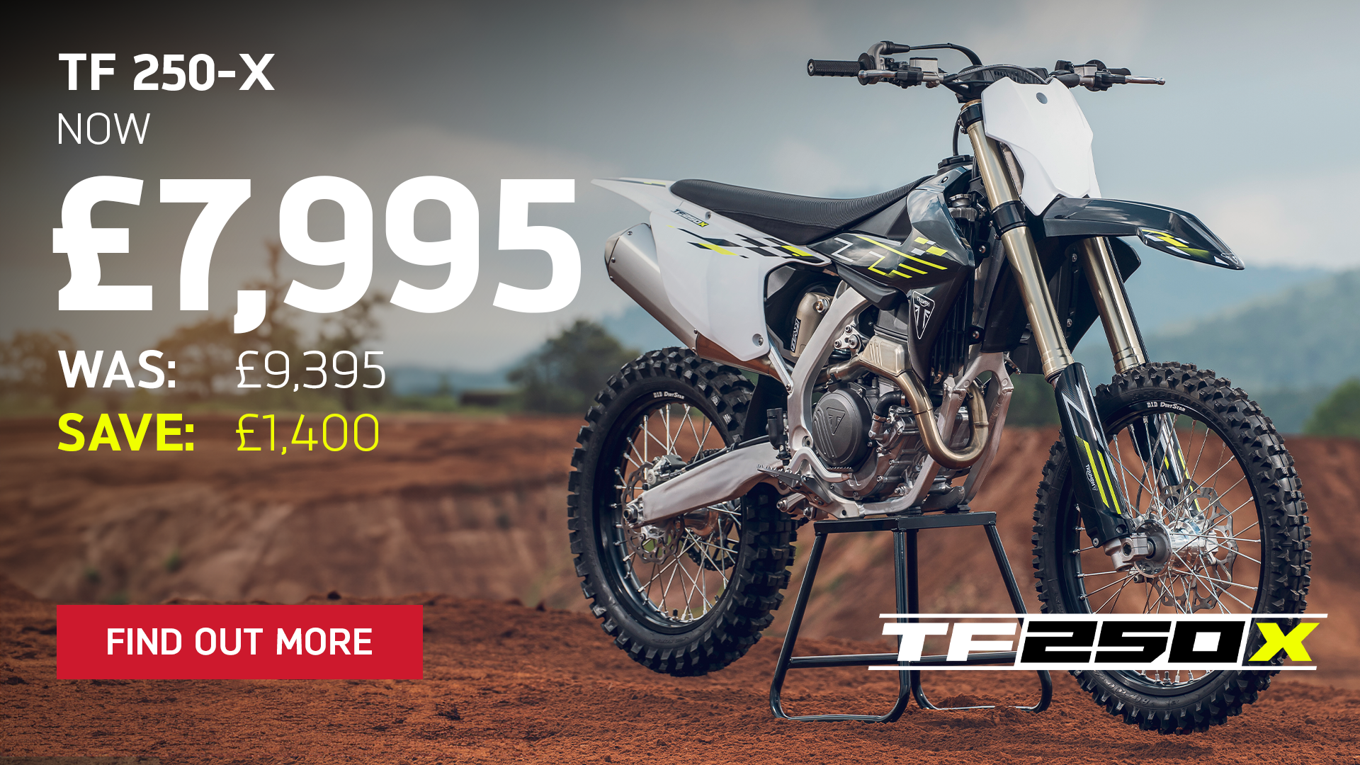 Triumph TF 250-X Offer
