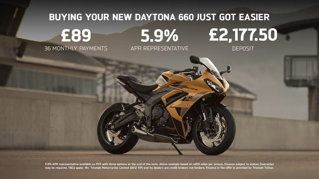 Triumph Daytona 660 Offer