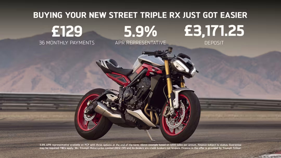 Triumph Street Triple 765 RX Offer