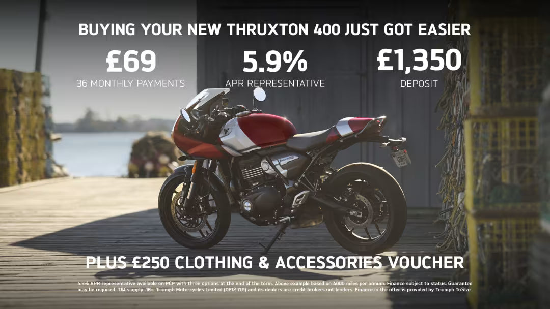 Triumph Thruxton 400 Offer