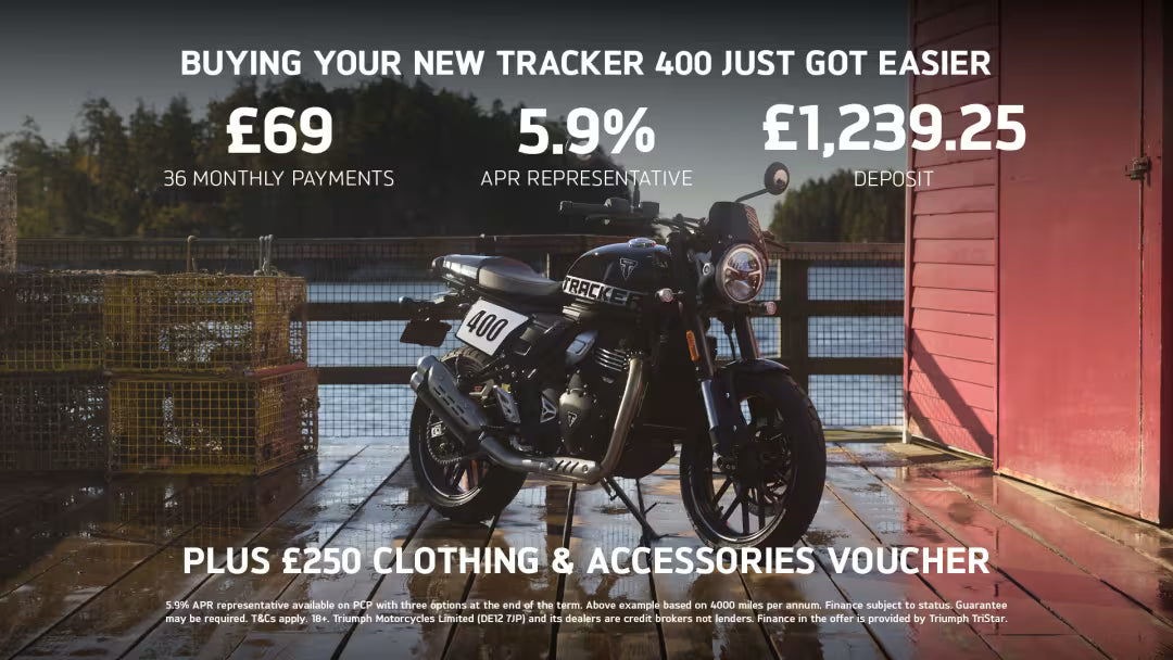 Triumph Tracker 400 Offer