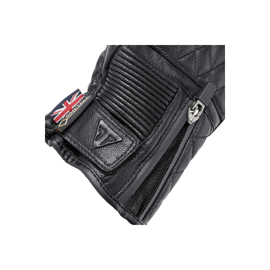 Triumph Mens Raven Gore-Tex® Leather Gloves Black