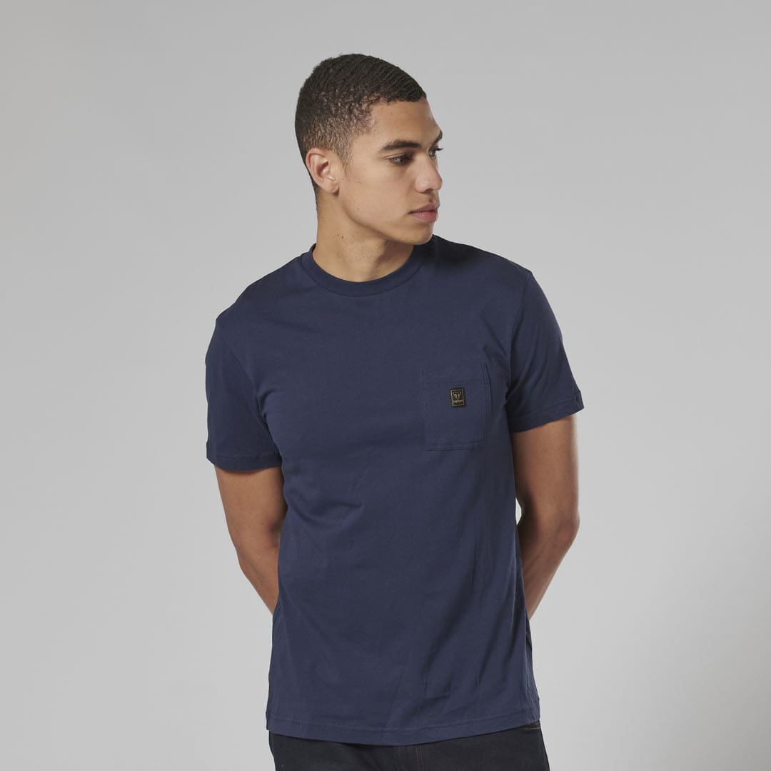 Triumph Mens Ditchling T Shirt - Navy