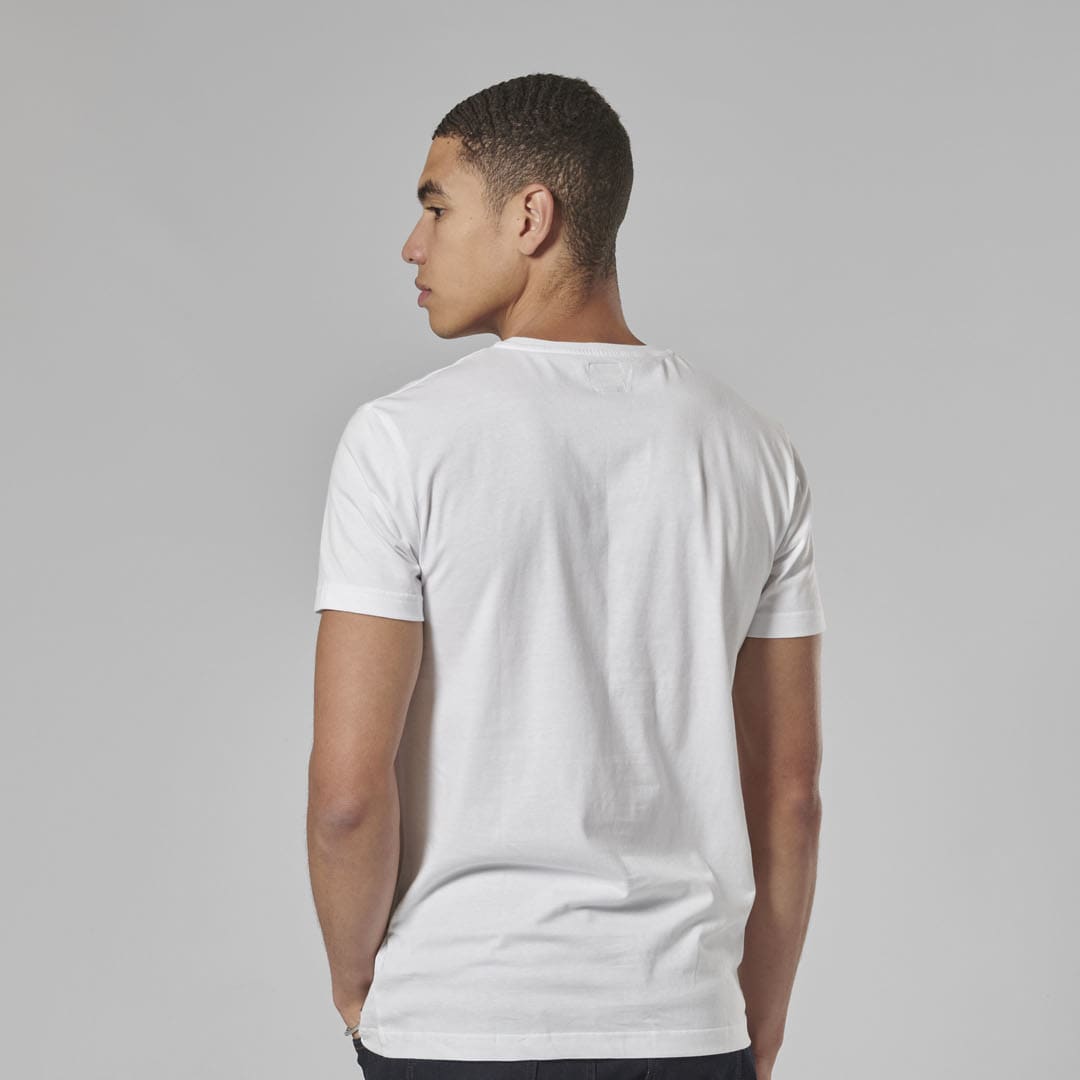 Triumph Mens Cartmel White & Black T Shirt