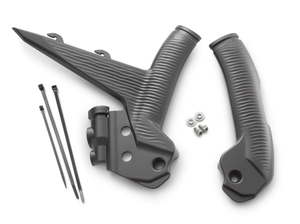 FRAME PROTECTION SET BLACK - Lings Powersports
