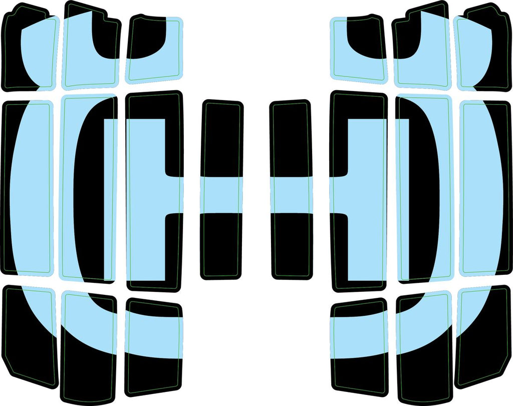 Serck Radiator Sticker Radiator Protection Grill Sticker Set
