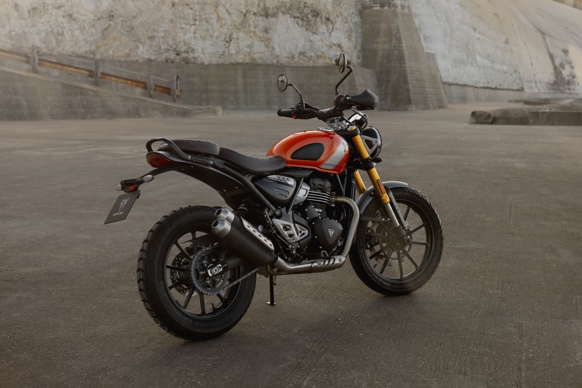 Triumph Scrambler 400 X Offer