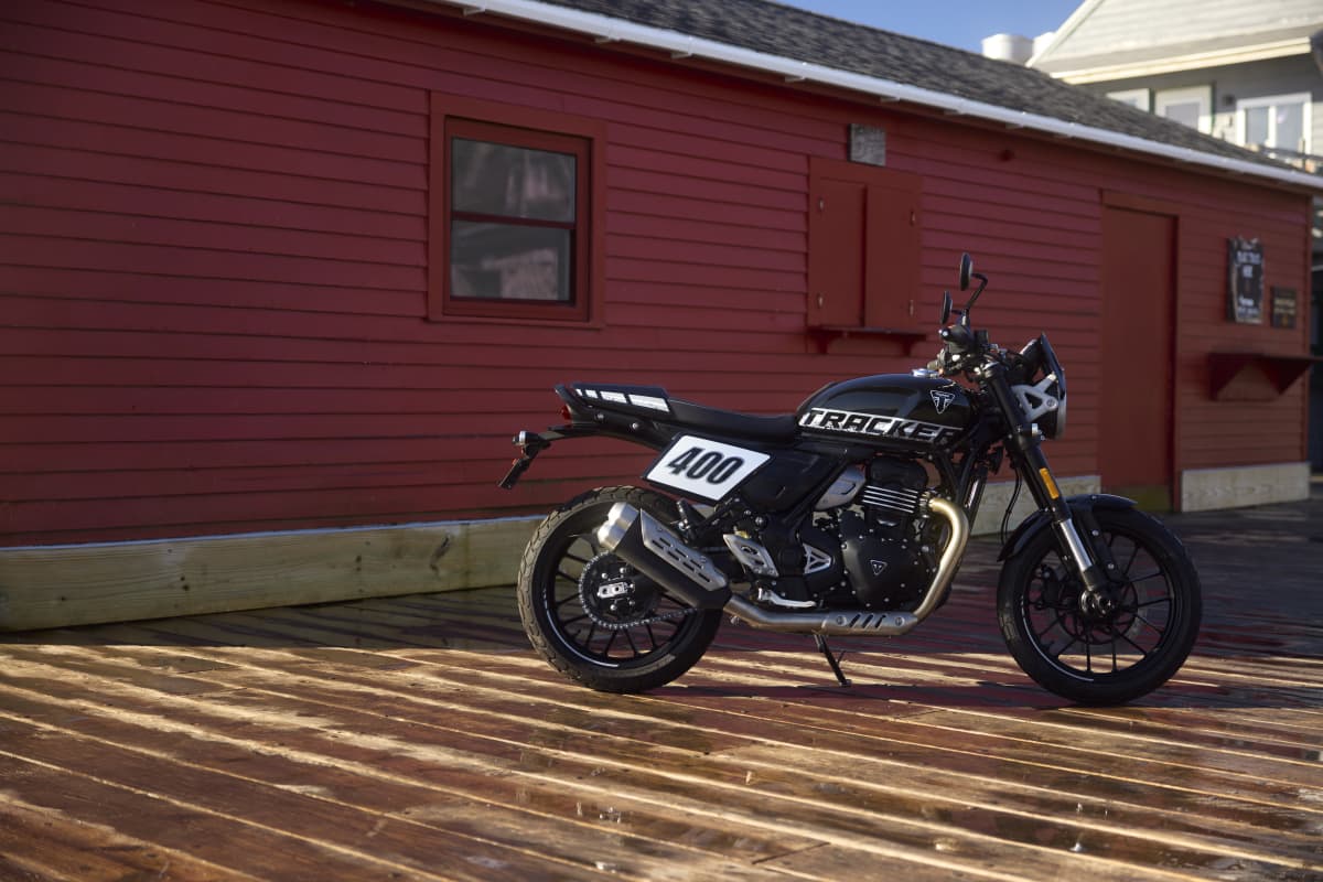 Triumph Tracker 400 Offer