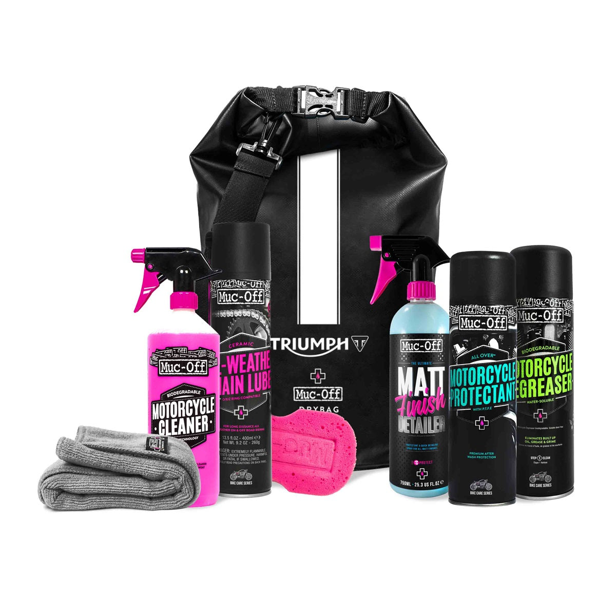 Triumph Muc Off Motorcycle Cleaning Kit A9930515