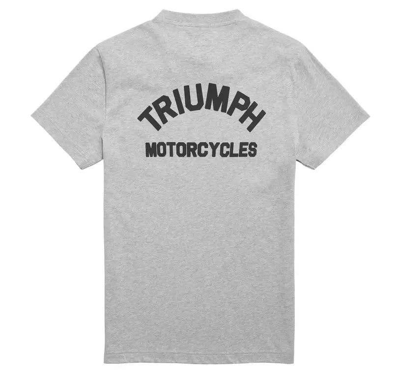 Triumph Mens Ditchling T Shirt - Grey