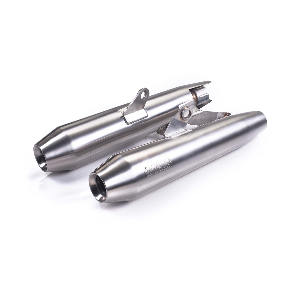 Triumph Brushed Vance & Hines Stainless Steel Slip-ons - EU