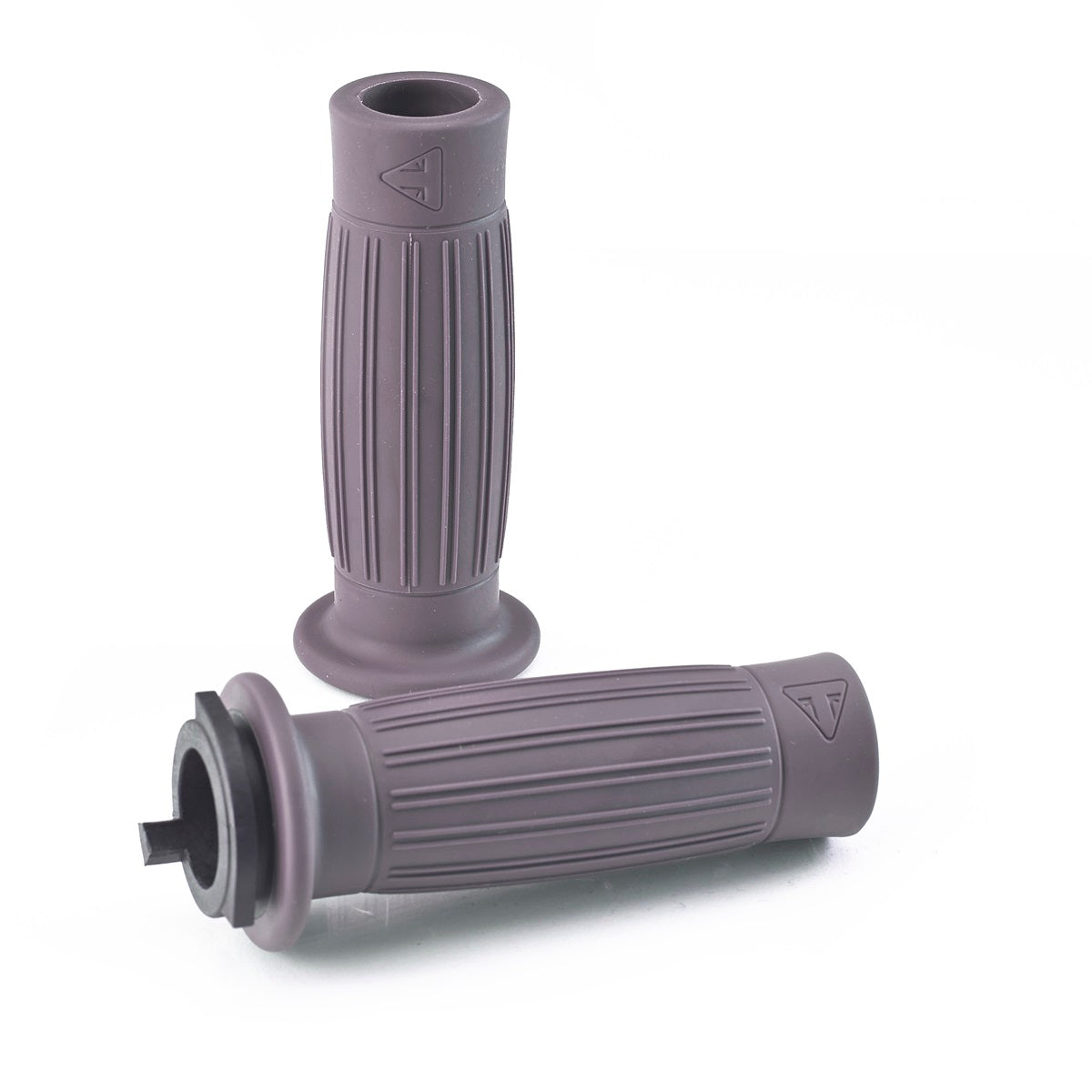 Triumph Handlebar Grips - Barrel - Brown - 25mm