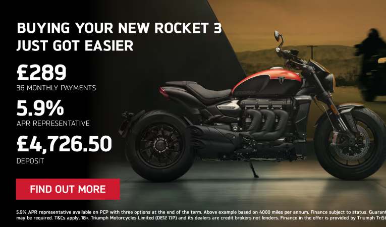 Triumph Rocket 3 R Storm Offer