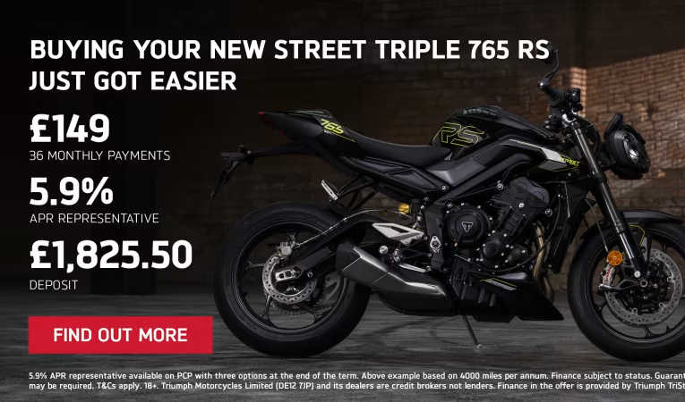 Triumph Street Triple 765 RS Offer