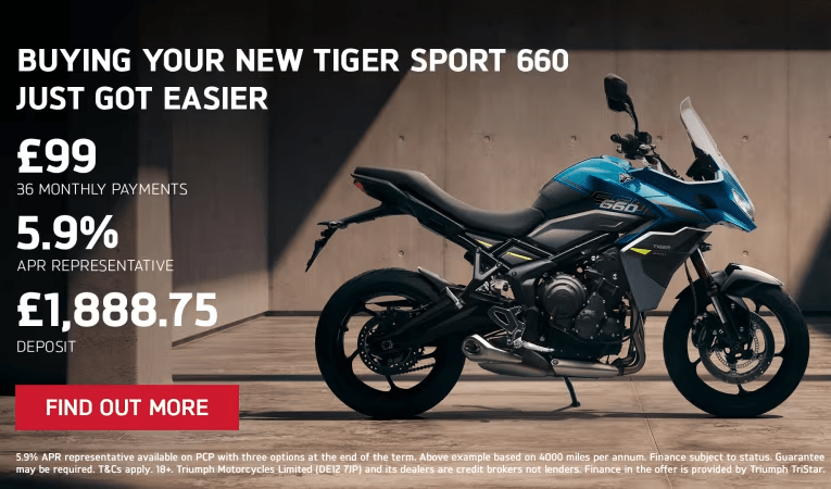 Triumph Tiger Sport 660 Offer