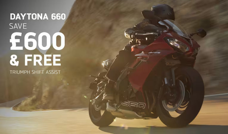 Triumph Daytona 660 Offer