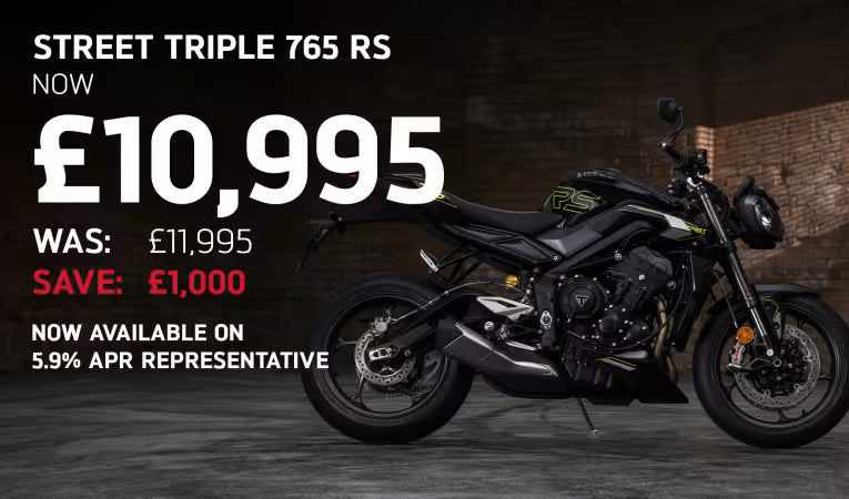 Triumph Street Triple 765 RS Offer