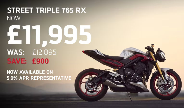 Triumph Street Triple 765 RX Offer