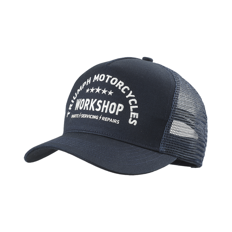 Triumph Workshop Trucker Baseball Cap
