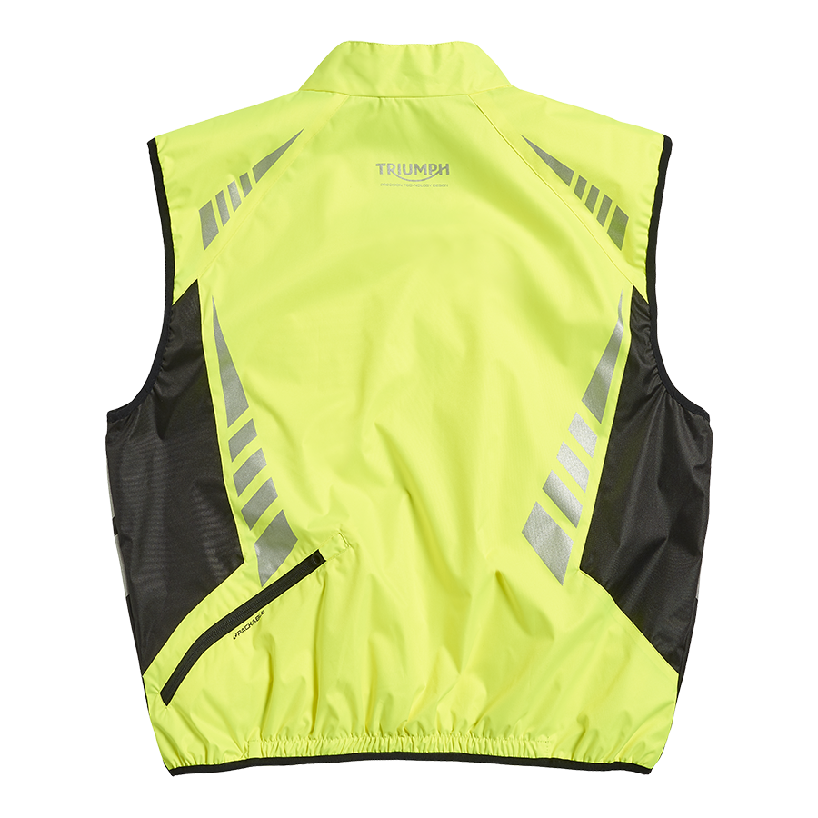 Triumph Bright Packable Hi Vis Vest