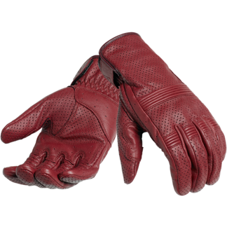 Triumph Mens Cali Gloves Burgundy