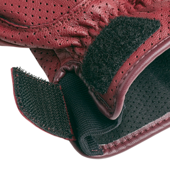 Triumph Mens Cali Gloves Burgundy