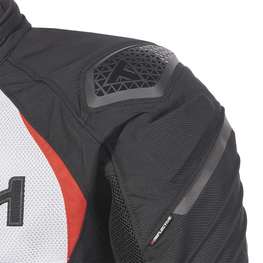 Triumph Triple Sports Mesh Jacket Black / White / Red