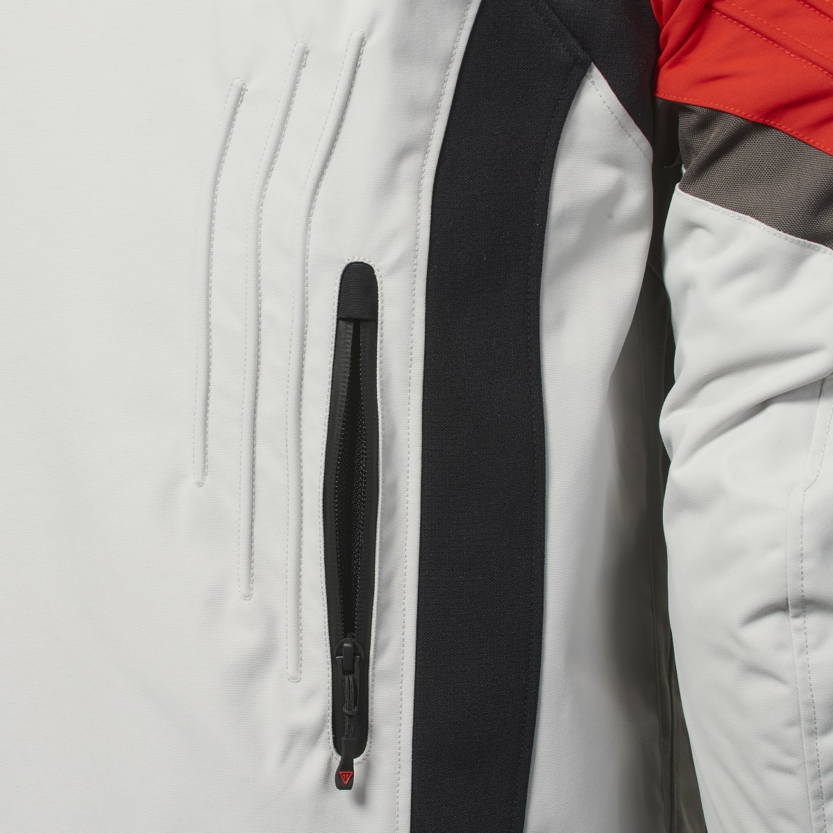 Triumph Mens Triple Sports Tri Tech Jacket Black / Grey / Red