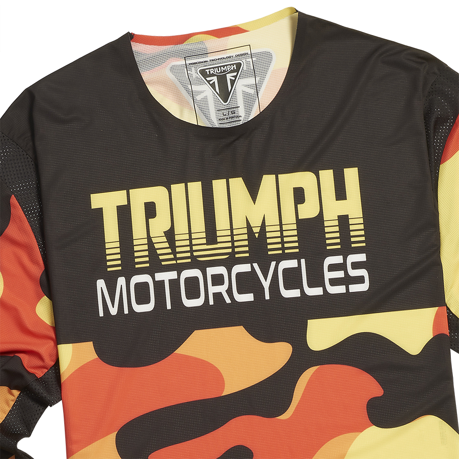 Triumph Lava Camo Jersey