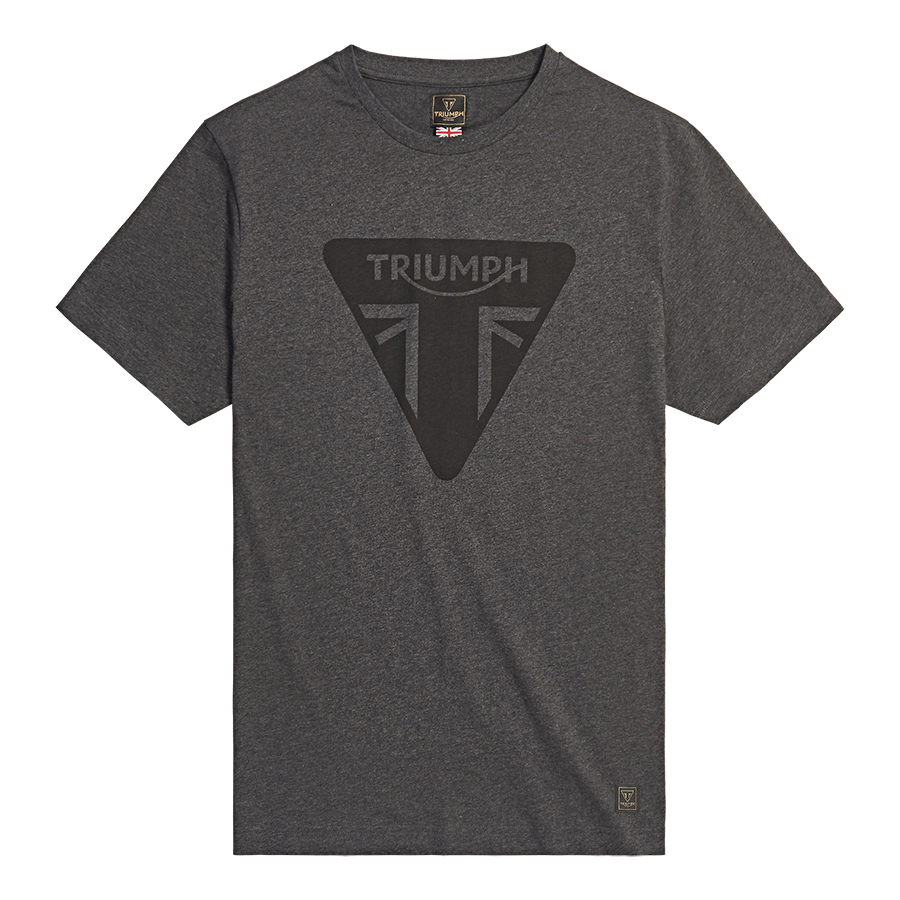 Triumph Mens Helston T Shirt - Grey