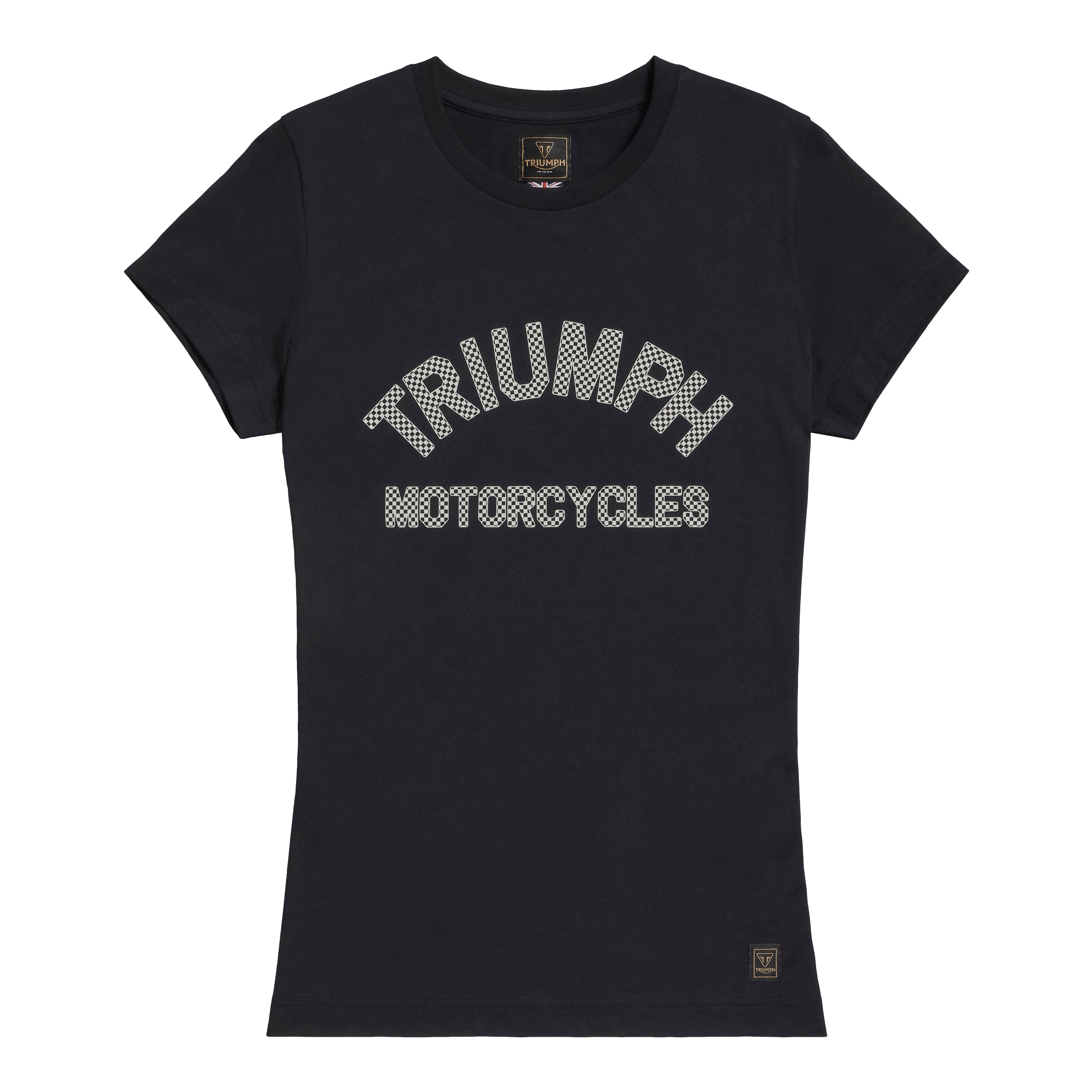 Triumph Ladies Luss Checkerboard T Shirt