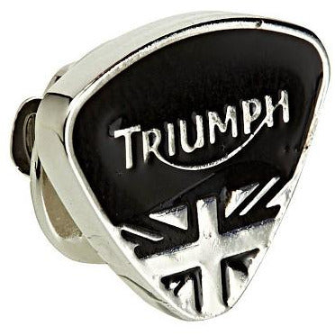 Triumph Black Triangle Pin Badge