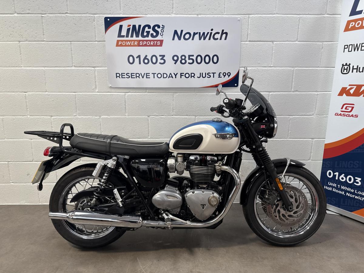 Used Triumph Bonneville T120 for Sale Lings Triumph Essex