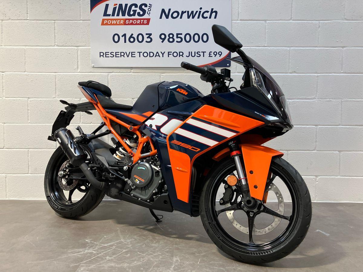 New KTM RC 390 for Sale Lings Powersports Norwich
