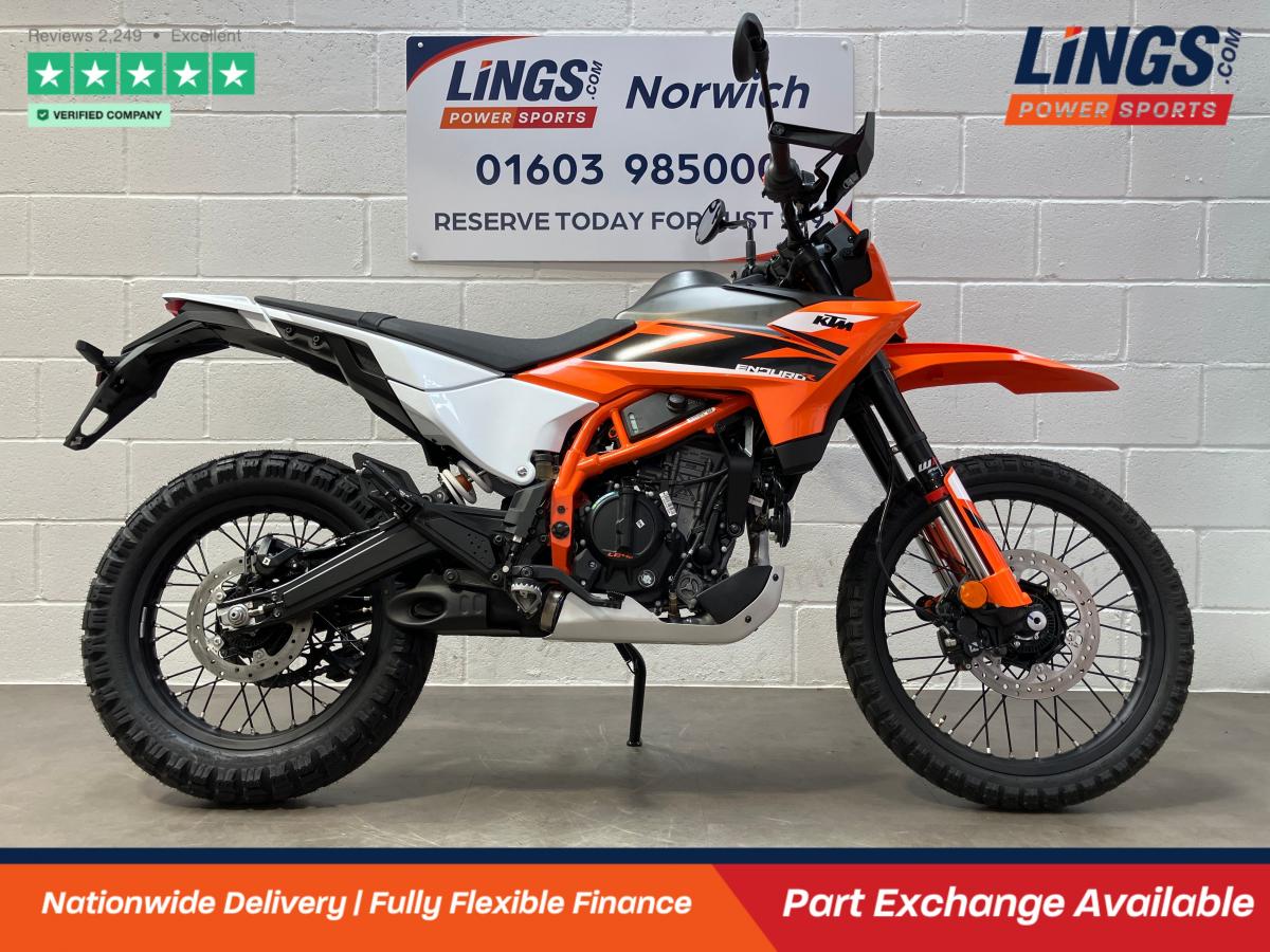 New KTM 125 Enduro R for Sale Lings Powersports Norwich